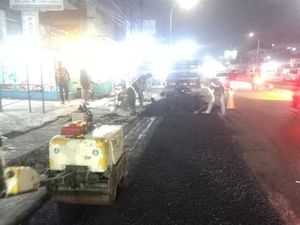 Jalan Rusak di Dewi Sartika Ciputat yang Dikeluhkan Pengendara Kini Diperbaiki