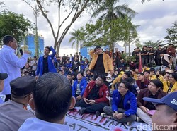 Usai Dijanjikan Bertemu Anggota DPR RI, Massa di Kalsel Bubar