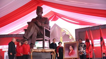 Megawati Resmikan Renovasi Istana Gebang di Blitar, Ajak Teladani Bung Karno