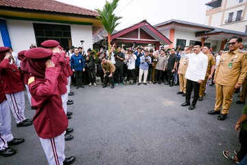 Open House SRMP 2 Medan, Gus Ipul Ajak Warga Lihat Gambaran Sekolah Rakyat