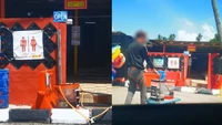 Auto Ilfeel! Penjual Minuman Isi Ember Pakai Air dari Dekat Toilet