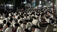 Ribuan Santri dan Warga Kota Kediri Istigasah Sambut Tahun Baru Islam