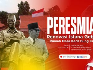 Saksikan! Peresmian Renovasi Istana Gebang di Blitar Siang Ini