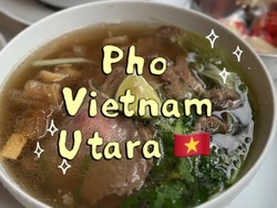 Video Gurih Ngaldu! Pho Gaya Vietnam Utara dengan Topping Brisket