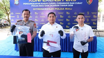 Polda Riau Ungkap Begal hingga Pencuri Hiolo Klenteng, Belasan Pelaku Dijerat