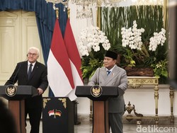 Prabowo Sapa Presiden Jerman di Istana: Guten Tag, Herzlich Willkommen