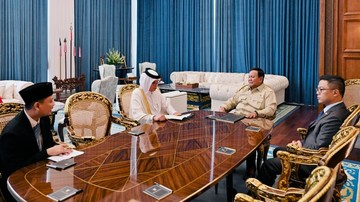 Prabowo Terima Menlu Qatar Bahas Investasi dan Rencana Kunjungan Sheikh Tamim