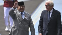Prabowo Terima Kunjungan Presiden Jerman