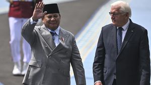 Prabowo Terima Kunjungan Presiden Jerman