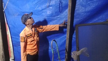 Rumah Warga di Cigudeg Bogor Rusak Diterjang Angin Kencang