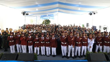 Puisi Siswi Sekolah Rakyat Pekanbaru Bikin Haru Peserta Open House