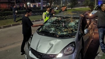 Viral Mobil Dirusak Massa di Cikupa Tangerang, Polisi Selidiki