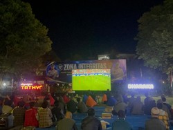 Polri Gelar Nobar Piala Dunia Gratis, Polres Tabanan Tunggu Laga-laga Seru