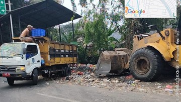Viral Sampah Menumpuk di TPS Tanah Baru, DLHK Depok Angkut Bertahap