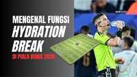 Infografis: Mengenal Fungsi Hydration Break, Mau Minum Tak Perlu 'Curi-curi' Lagi