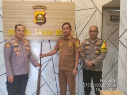 Takut Ditangkap, Warga di Muba Serahkan Senpi Rakitan ke Polisi