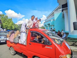 Salawat Menggema Warnai Pawai Tahun Baru Islam di Ciamis