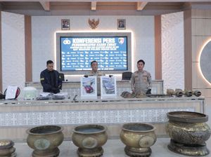 Tim RAGA Ungkap Pencurian Hiolo Klenteng di Riau, 4 Tersangka Dijerat