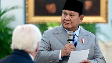 Jamu Presiden Steinmeier, Prabowo Cerita Pengalaman Jalani Pelatihan di Jerman