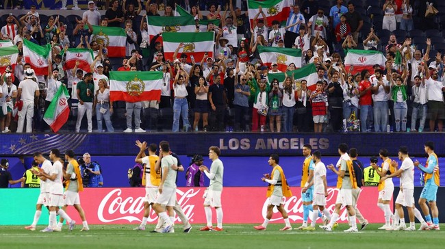Kok Banyak Suporter Timnas Iran di Stadion?