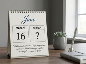 Kalender Hijriah Hari Ini 16 Juni 2026: Tanggal, Bulan, dan Tahunnya