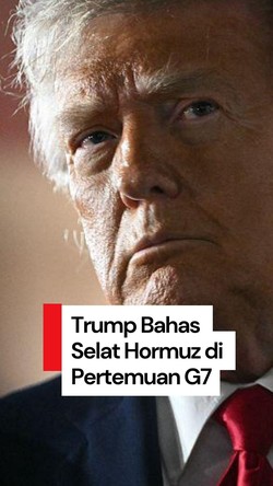 Video: Trump Hadiri Pertemuan G7 di Prancis, Bahas soal Selat Hormuz