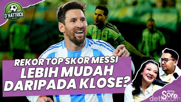 Video: Hattrick Messi Bukti Argentina Masih Cukup Solid