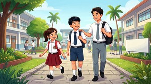 Usia Ideal Anak Masuk SD Menurut Psikolog