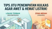 Infografis: Jangan Taruh Kulkas di Tempat Ini, Tagihan Listrik Bisa Bengkak!