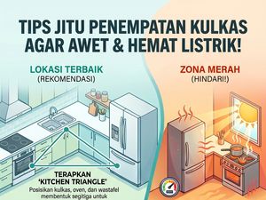 Infografis: Jangan Taruh Kulkas di Tempat Ini, Tagihan Listrik Bisa Bengkak!