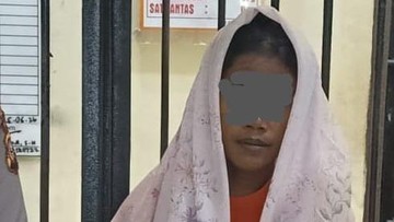 Ibu yang Eksploitasi Anak Jadi Manusia Silver di Riau Jadi Tersangka