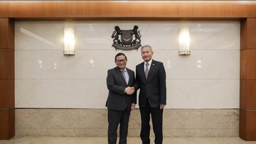 Pramono Bertemu 2 Menteri Singapura, Bahas Investasi dan Transportasi Publik