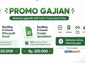 Bundling Excel & Spreadsheet Mulai Rp 250 Ribu, Serbu Promonya! Siap Mahir Excel