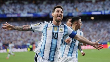 Argentina Vs Aljzair: Messi Hat-trick, Juara Bertahan Menang 3-0