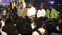 Mahasiswa Demo di Kartasura Sukoharjo Bubarkan Diri