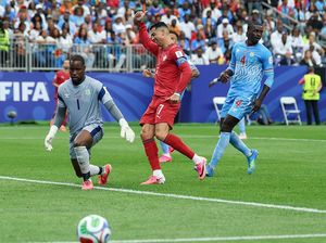 Apesnya Portugal Dominasi Pertandingan tapi Ditahan Kongo 1-1