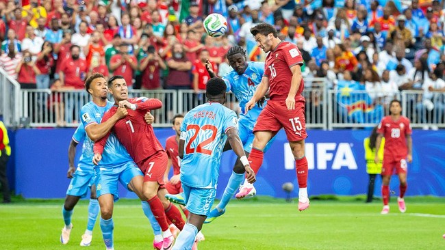 Portugal Vs RD Kongo 1-1 di Babak Pertama