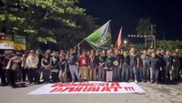 Aksi Tuntut Evaluasi MBG di Samarinda Berakhir dengan Tutup Jembatan Mahakam