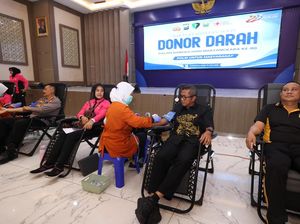 Sambut Hari Bhayangkara ke-80, Polda Jatim Gelar Donor Darah
