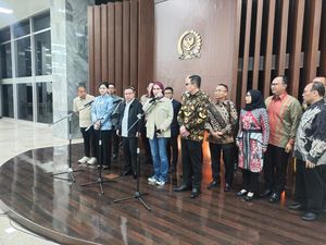 Dasco Pimpin Koordinasi Bareng OJK dan Pimpinan BEI, Ini yang Dibahas