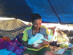 Bayi Lahir di Tenda Darurat Pascagempa Palu Diberi Nama Efker, Ini Maknanya