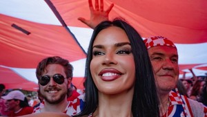 Most Popular Sepekan: Gaya Miss Kroasia Kembali Bikin Heboh di Piala Dunia 2026
