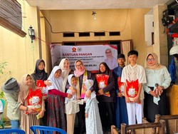 Srikandi Gerindra Salurkan Ratusan Paket Beras untuk Warga Kota Bogor