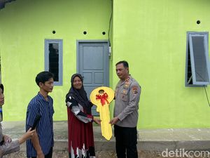 Bantu Warga Kurang Mampu, Polda Babel Komitmen Gencarkan Bedah Rumah