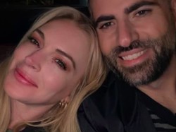 Momen Langka Lindsay Lohan Pamer Suaminya yang Arab, Kini Tinggal di Dubai