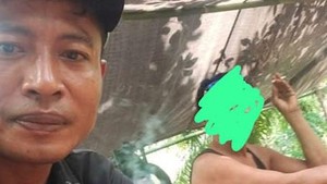 Polisi Sebar Foto Sendi Ramadan, Pembakar Mantan Istri Siri di Kobar