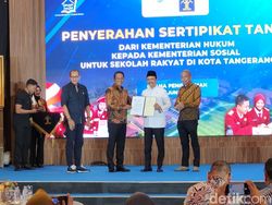 Kemenkum Serahkan 6,3 Hektare Lahan untuk Kemensos Bangun Sekolah Rakyat