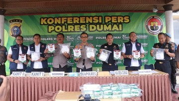 Jastip Sabu Rp 5 M, WNI Pulang dari Malaysia Ditangkap di Riau