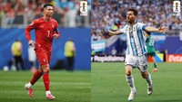 Messi Hat-trick, Ronaldo Mandul! Debat GOAT Kembali Membara