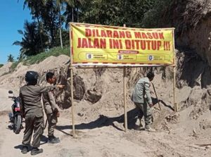 Satpol PP Tutup Galian C Ilegal di Lombok Timur
